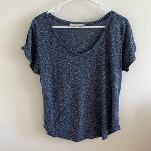 Heather blue t-shirt